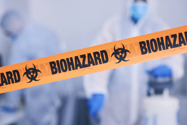 Professional Biohazard technician working in Woodinville, WA